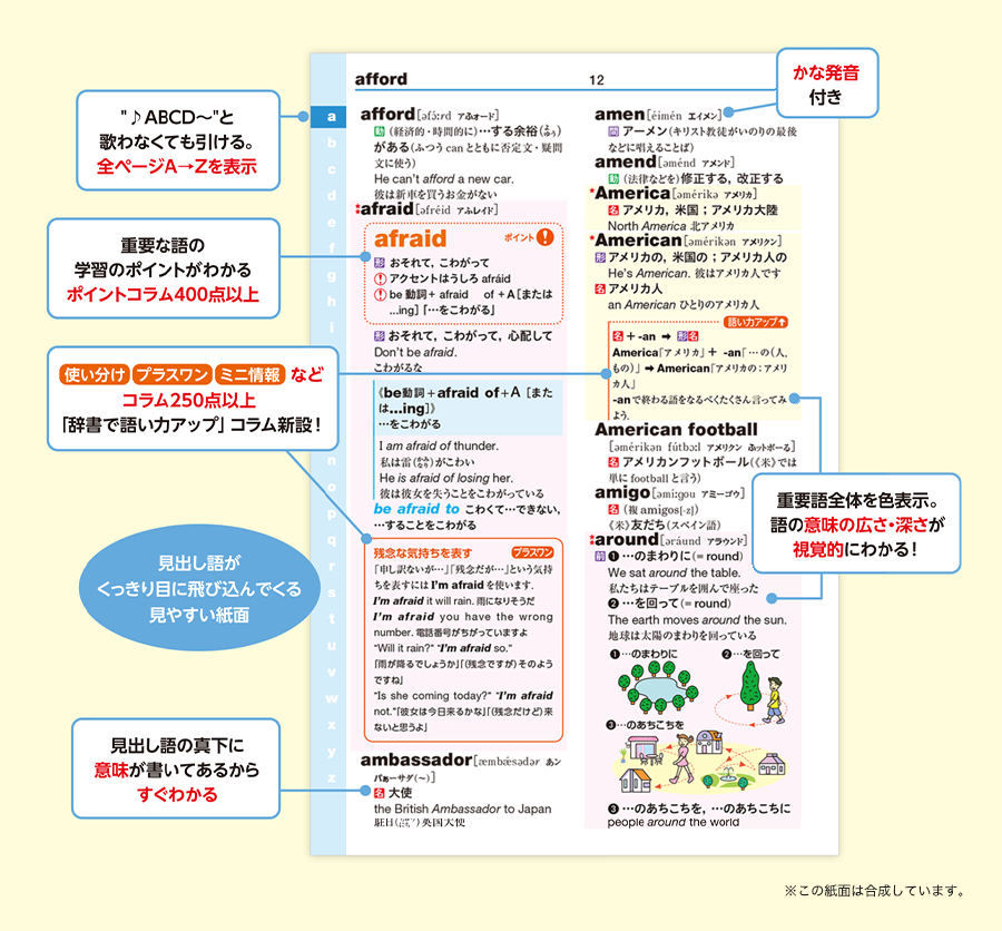 和英辞典 本文ページイメージ